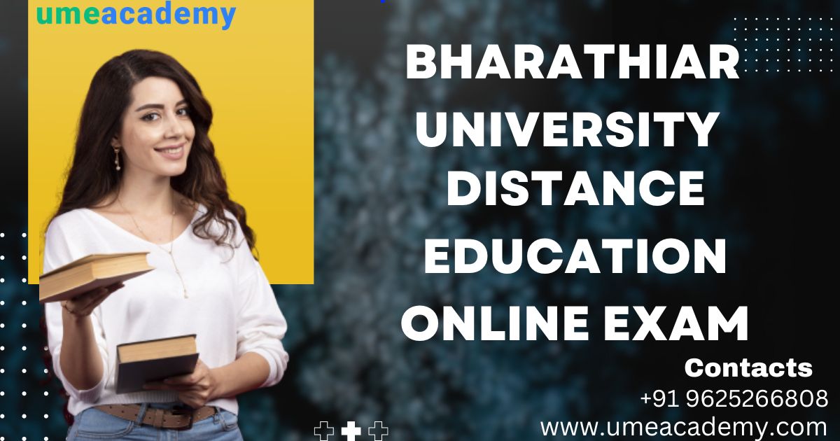 Bharathiar University Distance Education Online Exam